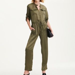 DKNY Roll tub sleeve utility jumpsuit